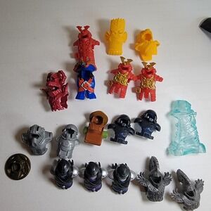 Imaginext Lions Den Clobbering Crossbow MISSILES DISCS Ninja Samurai Accessories